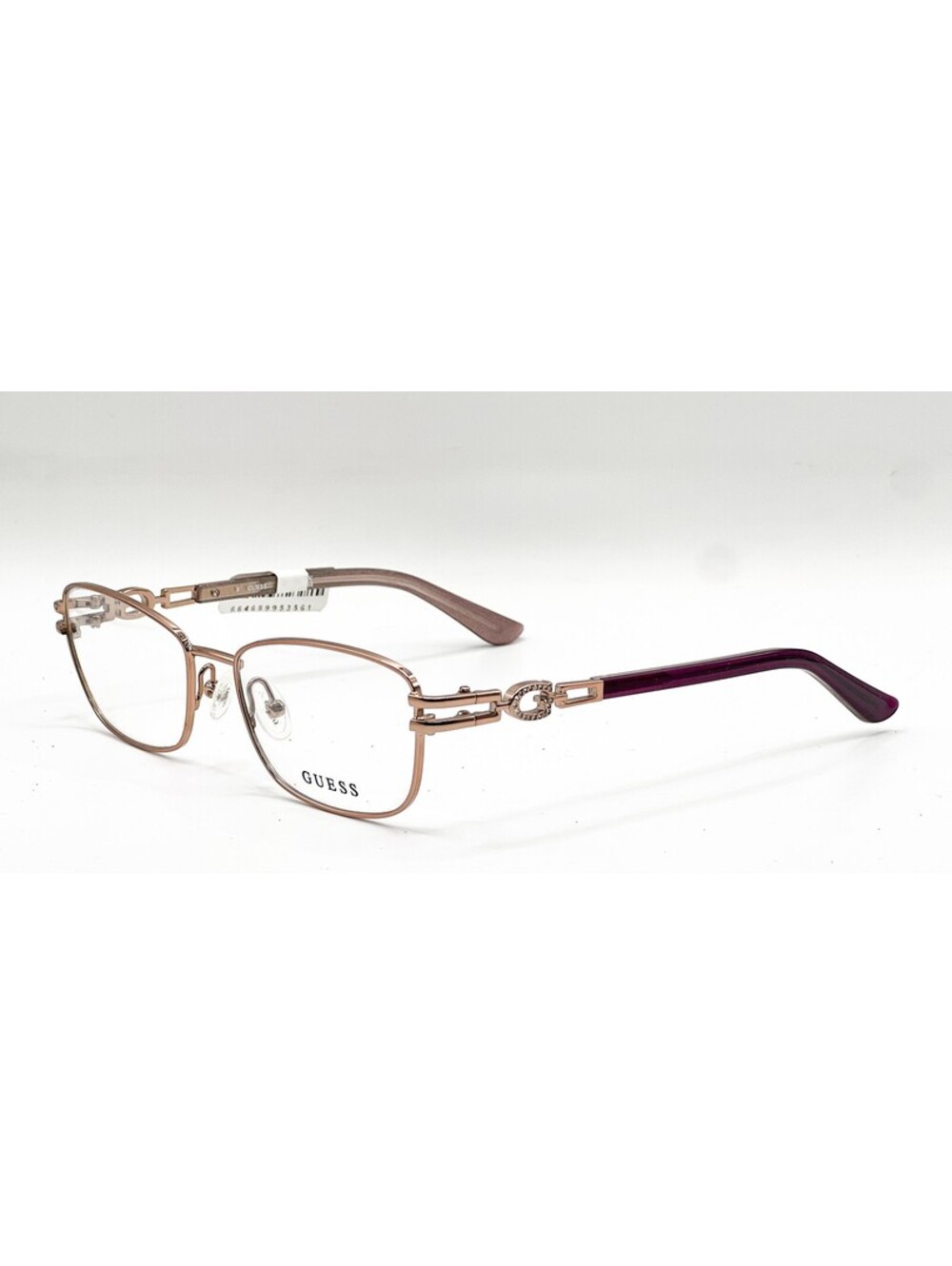 Guess Gu2687 028 Shiny Rose Gold Authentic Eyeglasses 53-17-135